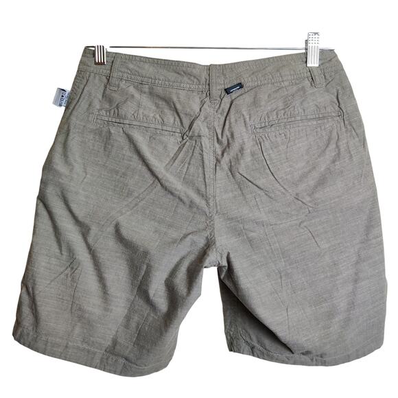 Reyn Spooner Reversible Cotton 8.5" Shorts Olive Green Shark Fish Sz 30 Vacation - Picture 4 of 12